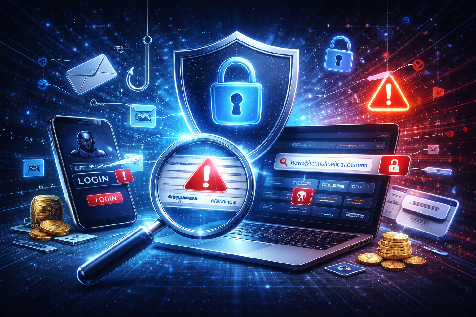 Cách Nhận Biết Phising, Link Giả,..Trước Khi Mất Tài Khoản