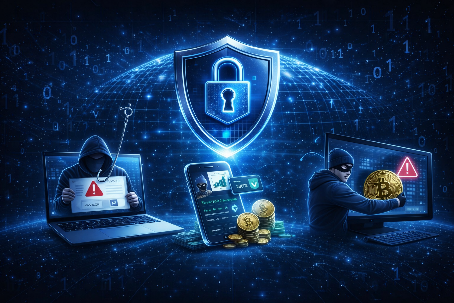 Từ Crypto Đến Đời Sống Số: Các Hình Thức Lừa Đảo Và Cách Phòng Chống